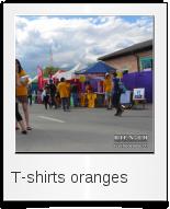T-shirts oranges